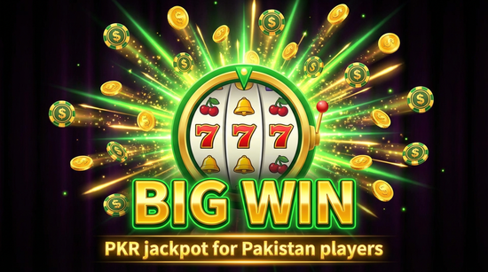 Big win animation on PKR47 Game slot game